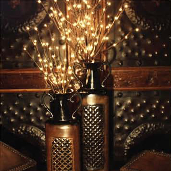 Lighted Willow Branch - 60 Led-Iron Accents