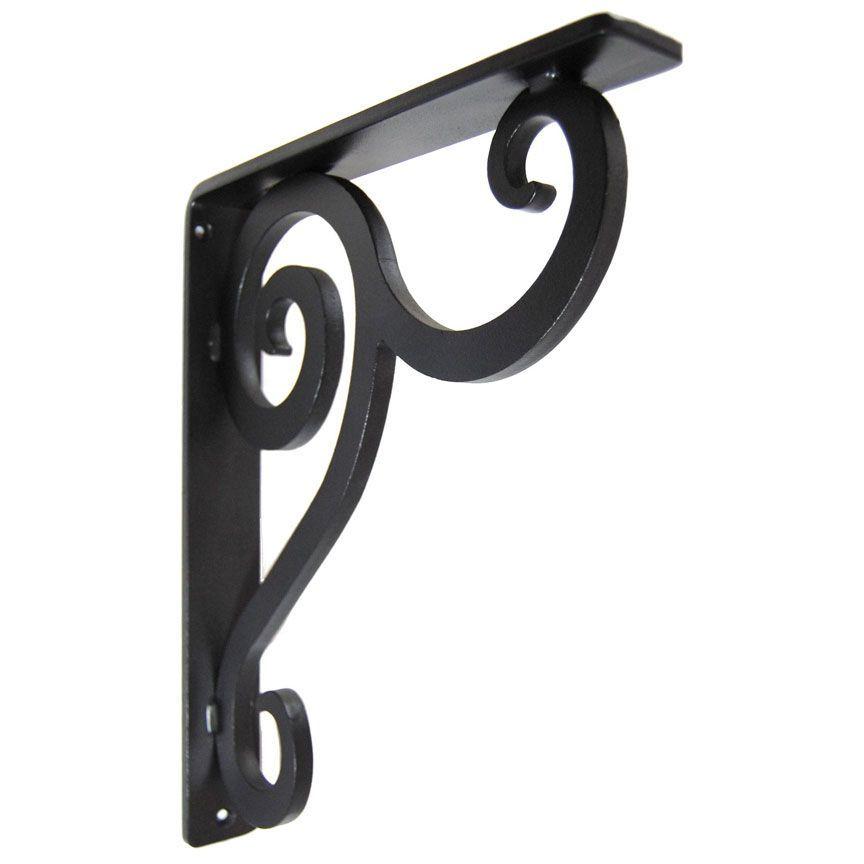Lisbon Iron Bracket - 1.5"-Hardware | Iron Accents