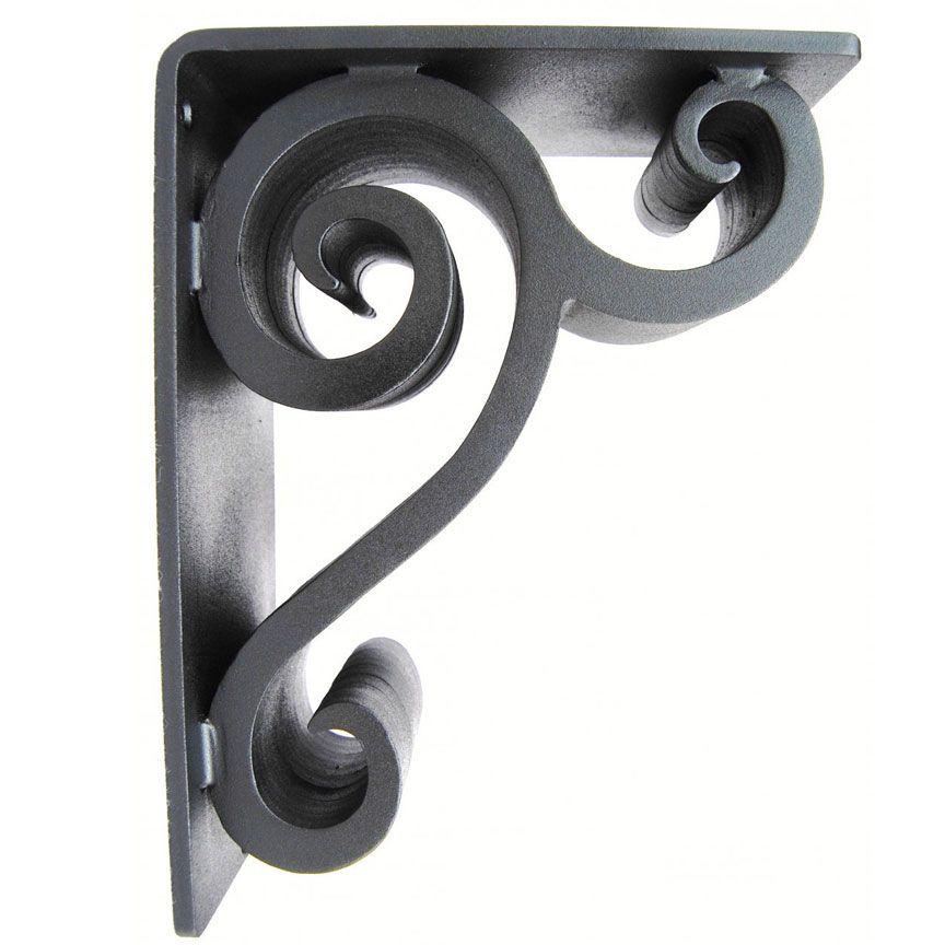 Lisbon Iron Corbel - 4"-Iron Accents