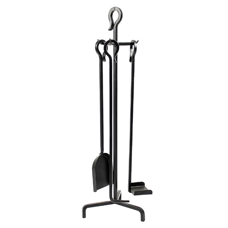Loop Fireplace Tool Set-Iron Accents