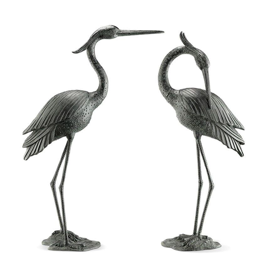 Marshland Garden Sculpture-Iron Accents