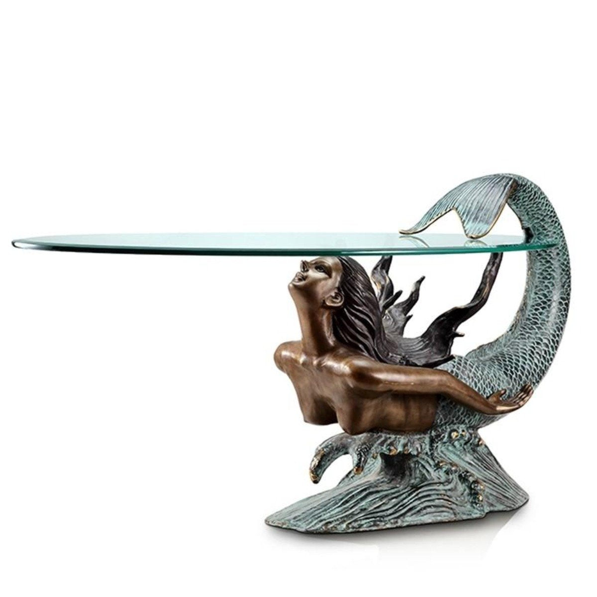 Mermaid Coffee Table-Furniture | Iron Accents