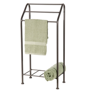 Monticello Towel Stand-Iron Accents