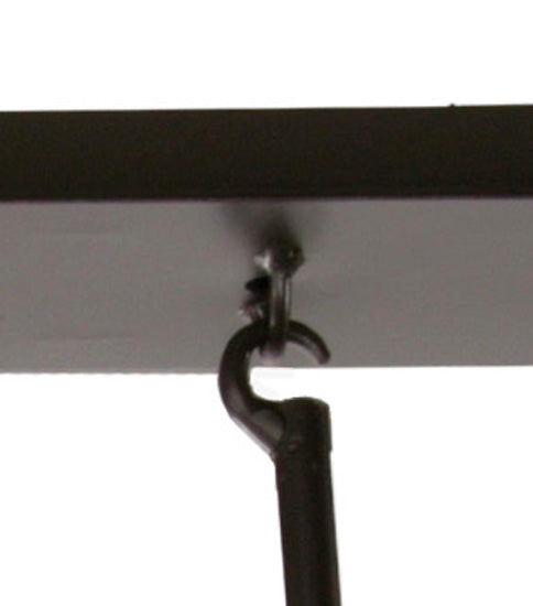 Nova Linear Chandelier-Iron Accents