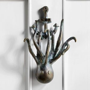 Octopus Doorknocker-Iron Accents