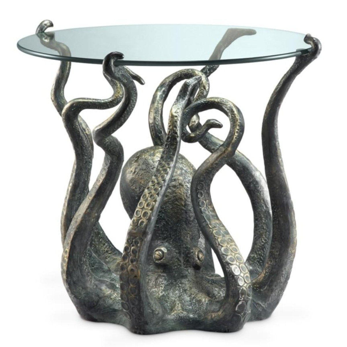 Octopus End Table-Decor | Iron Accents