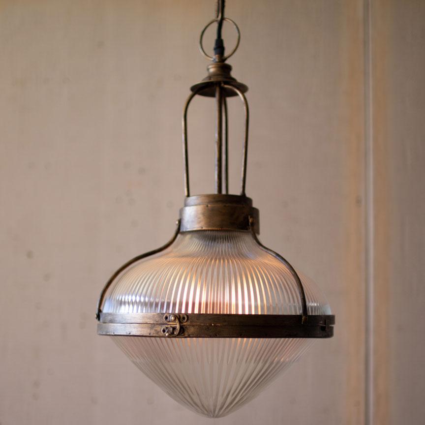 Old School Dome Pendant Light-Discontinued | Iron Accents