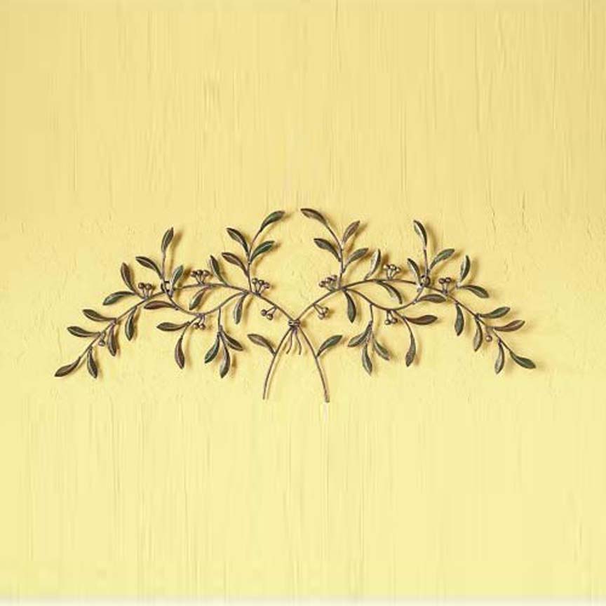 Olive Leaf Plaque - Small-Iron Accents