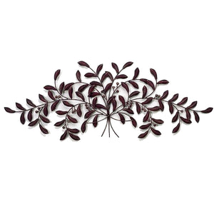 Olive Leaf Wall Plaque - Large-Iron Accents