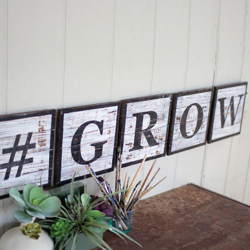 Painted Wooden Letter - Y-Discontinued | Iron Accents