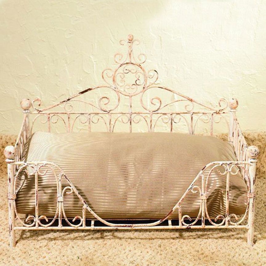 Paris Flea Market Pet Bed-Iron Accents