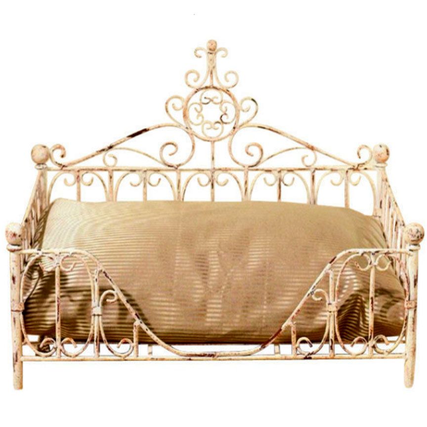 Paris Flea Market Pet Bed-Iron Accents