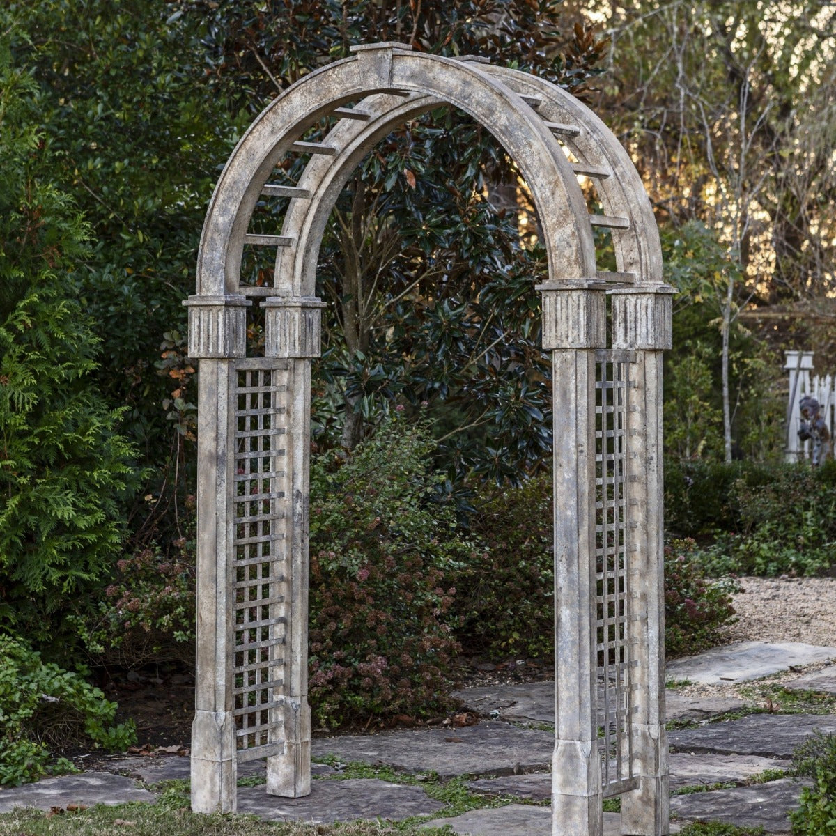 Aged Metal Arbor
