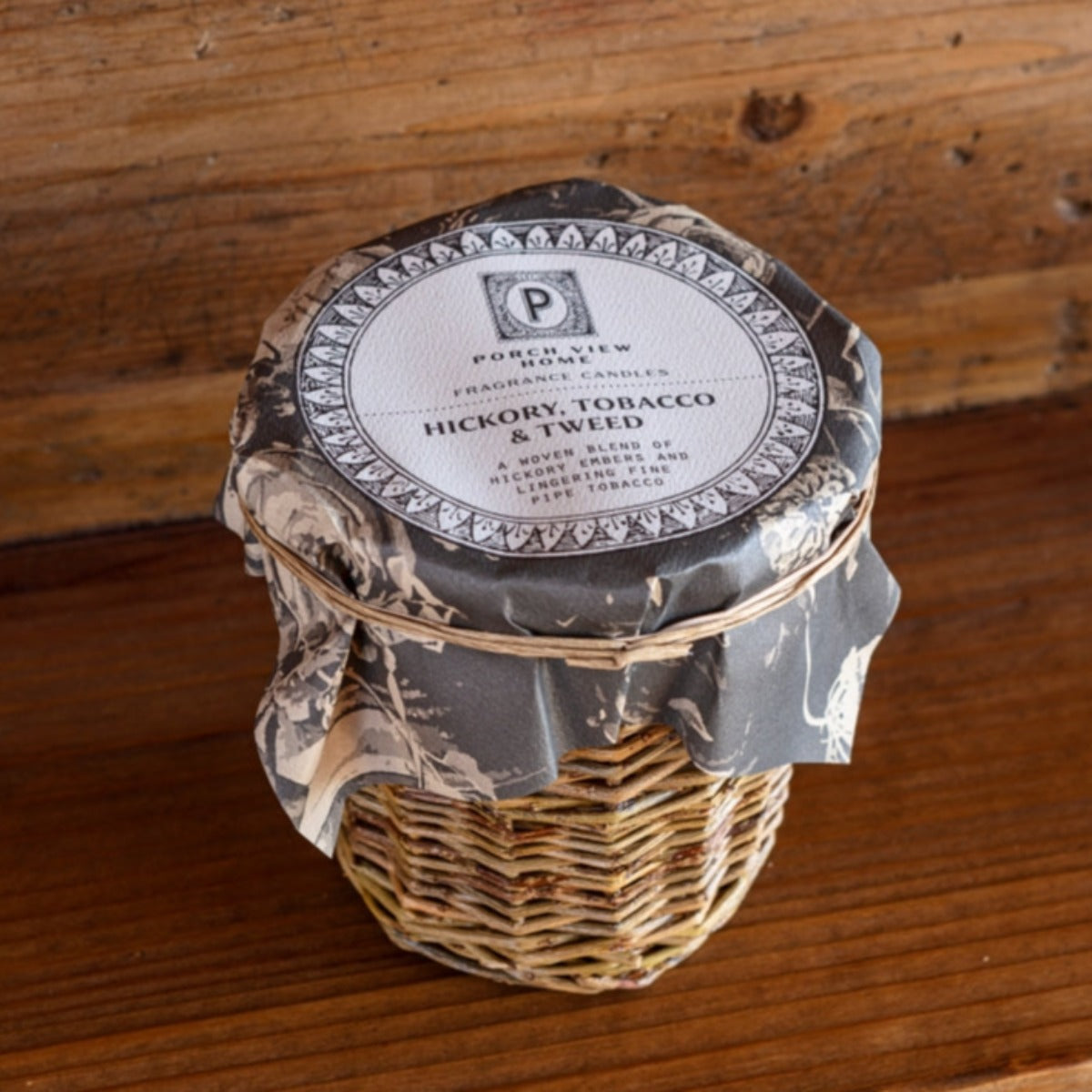 Hickory Tobacco & Tweed Candle