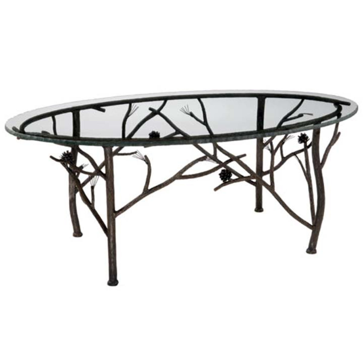 Pinebough Oval Coffee Table