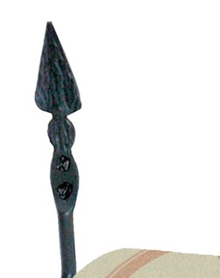 Quapaw Paper Towel Holder-Iron Accents