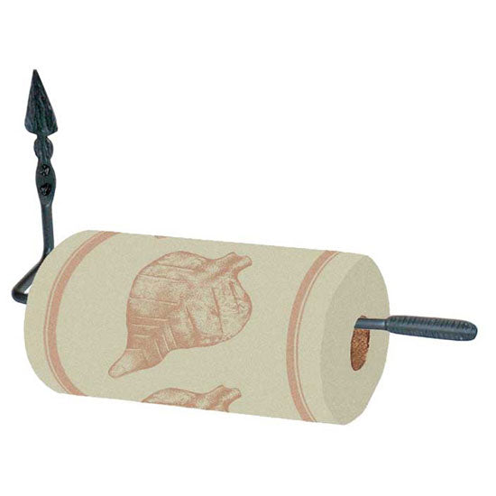 Quapaw Paper Towel Holder-Iron Accents