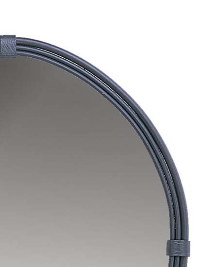 Queensbury Wall Mirror-Iron Accents