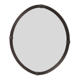 Queensbury Wall Mirror-Iron Accents
