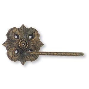 Rosette Toilet Paper Holder-Iron Accents