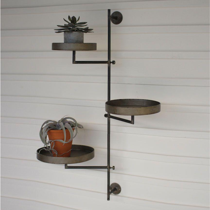 Rotating Wall Shelves-Discontinued | Iron Accents