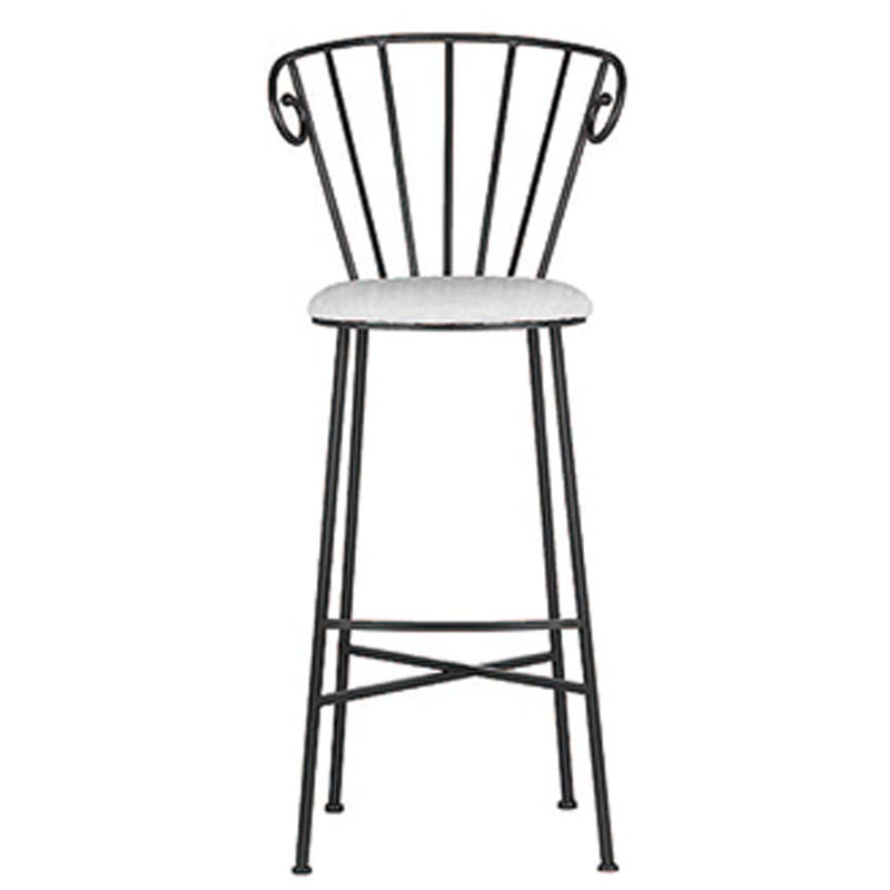 Round Bar Stool Neille Olson Mosaics Iron Accents