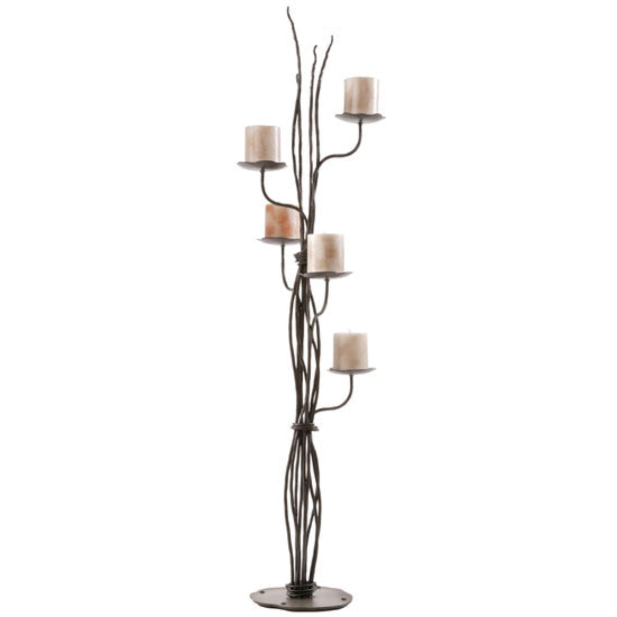 Riverbend Iron Floor Candelabra