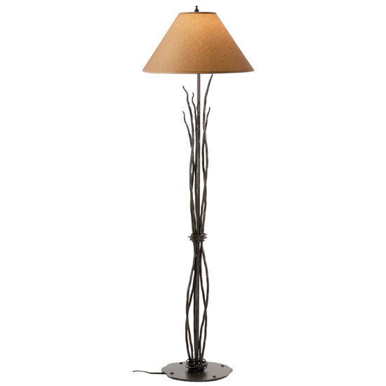Rush Forged Iron Floor Lamp-Iron Accents