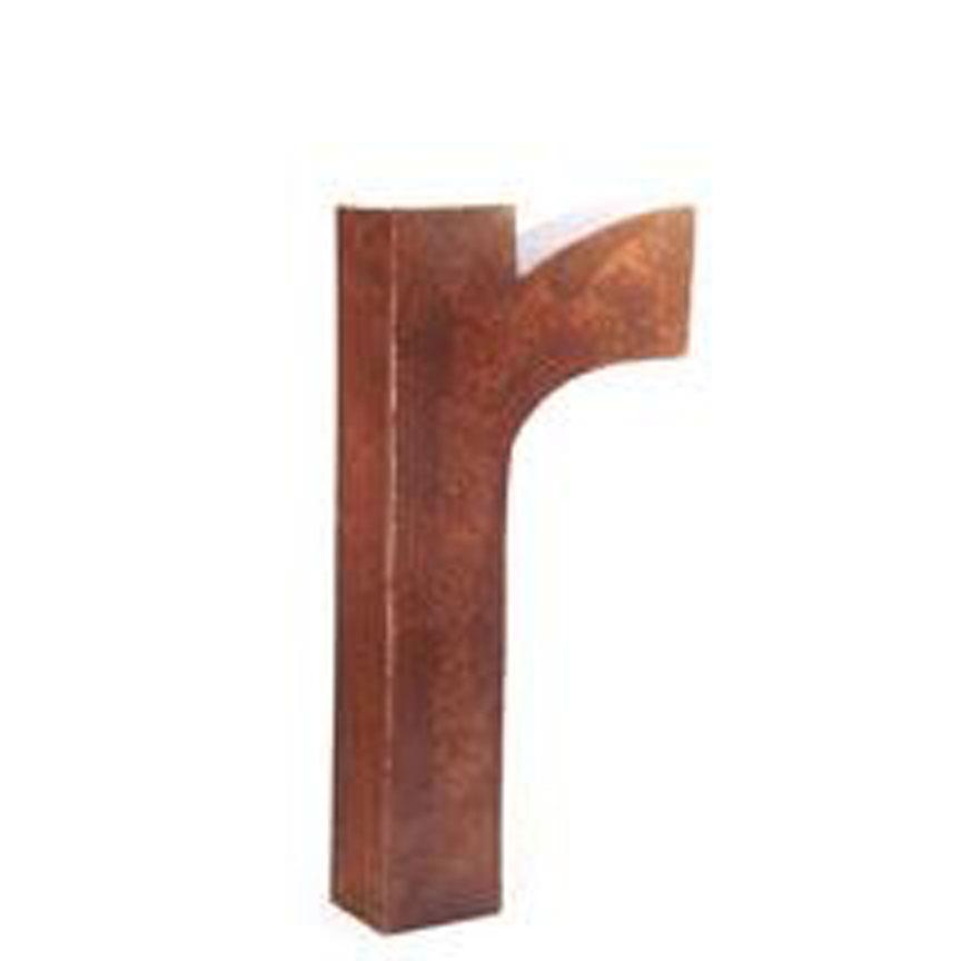 Rustic Metal Letter - r-Discontinued | Iron Accents