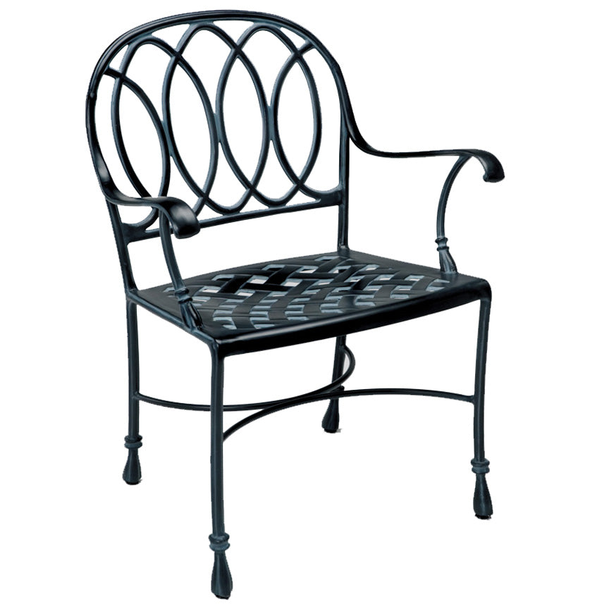 San Lucas Arm Chair (Set-2)-Iron Accents