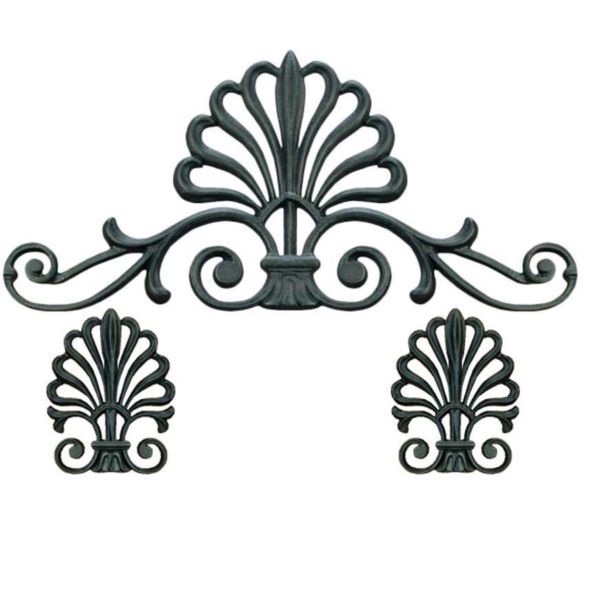 Santiago Drapery Treatment-Iron Accents