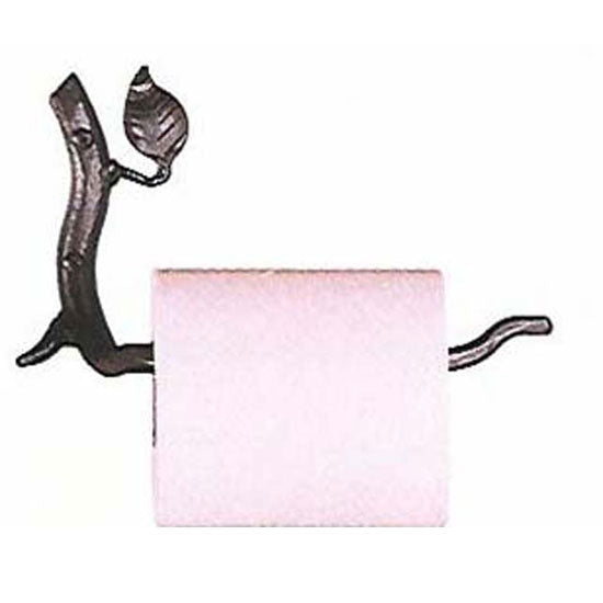 Sassafras Toilet Tissue Holder-Iron Accents