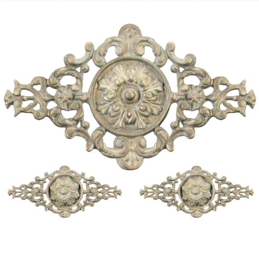 Savannah Drapery Treatment-Iron Accents