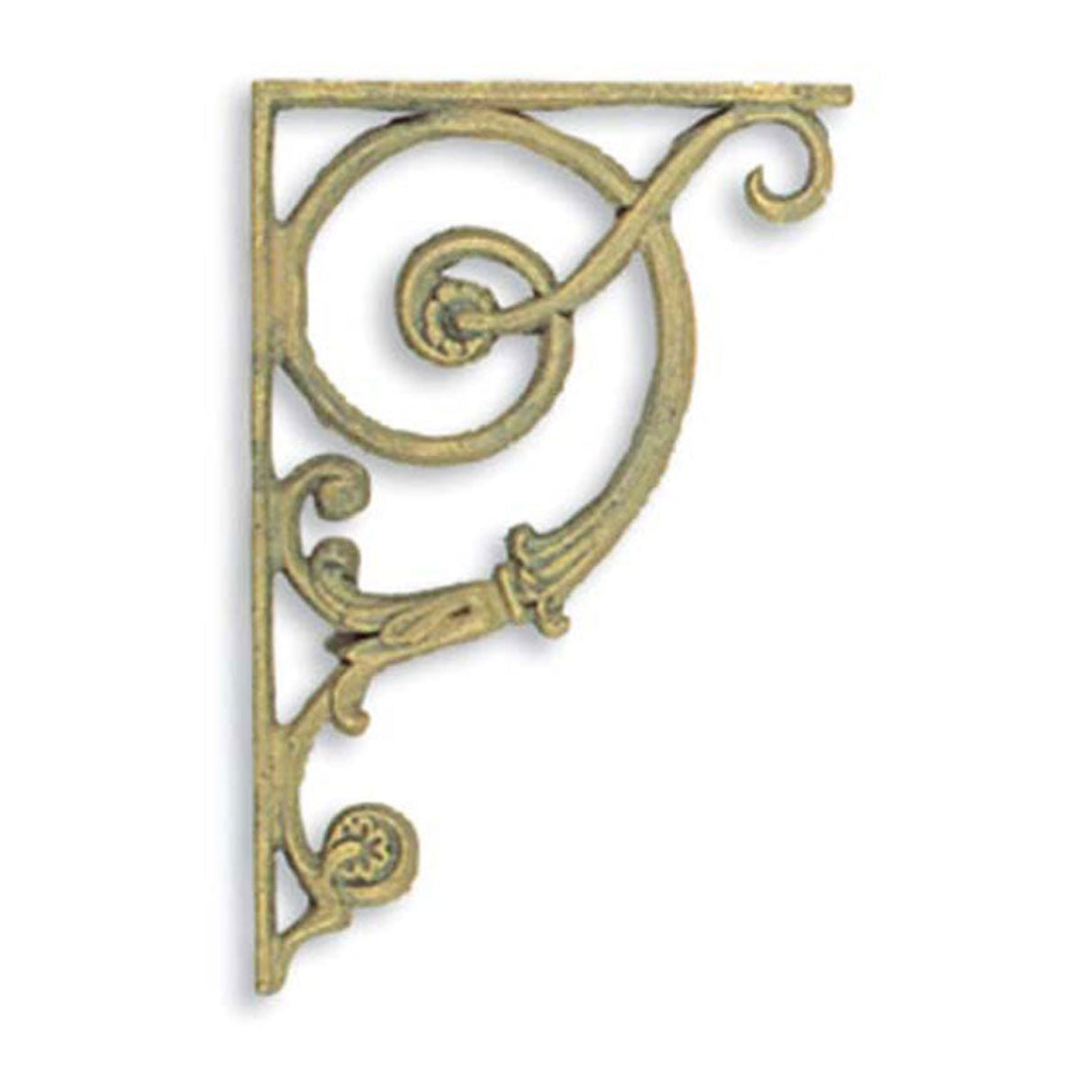Scroll Aluminum Bracket (Set-2)-Iron Accents