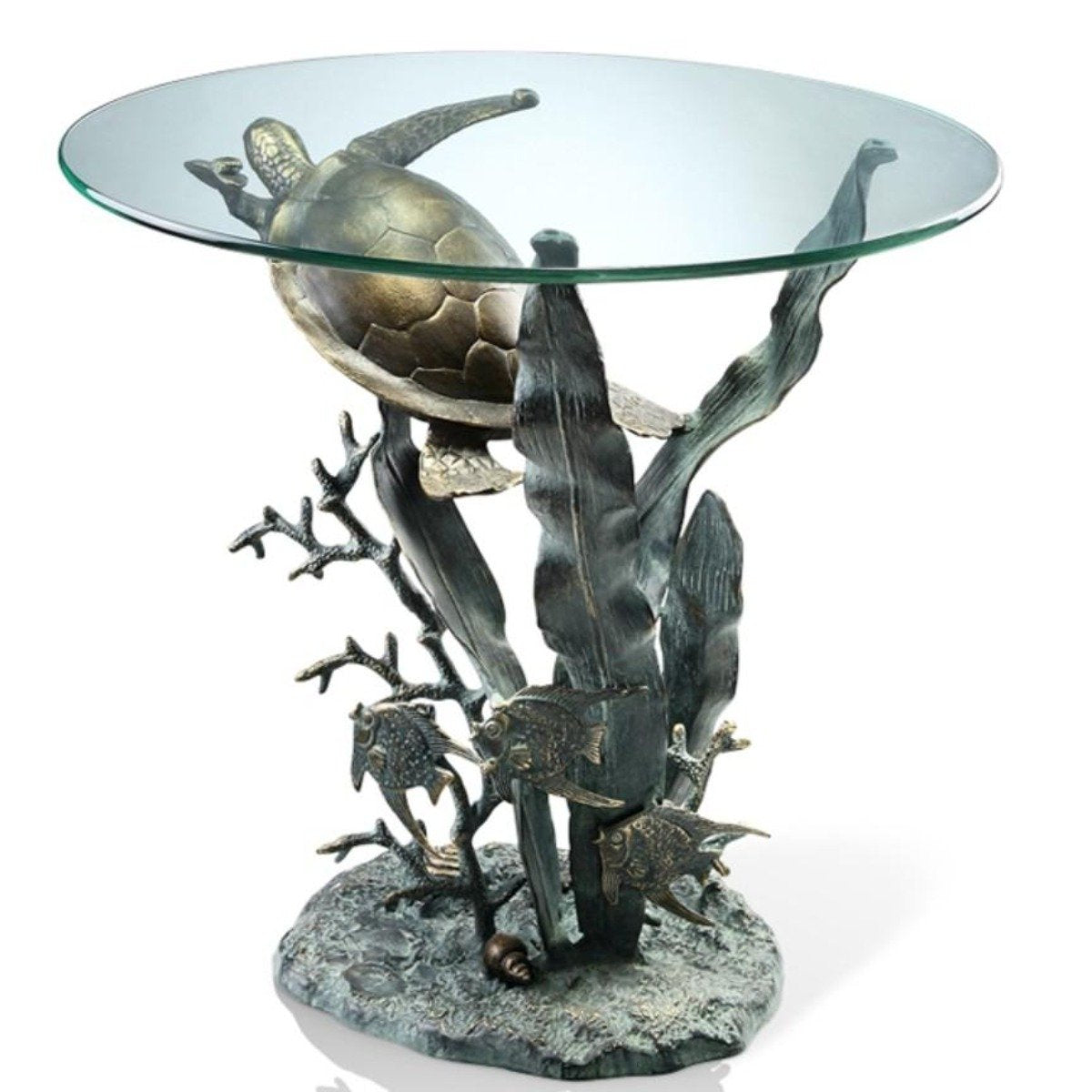 Sea Turtle Table-Decor | Iron Accents