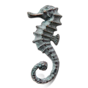 Seahorse Hook (Pack-2)-Wall | Iron Accents