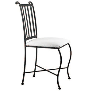 Siena Dining Chair (Set-2)-Iron Accents