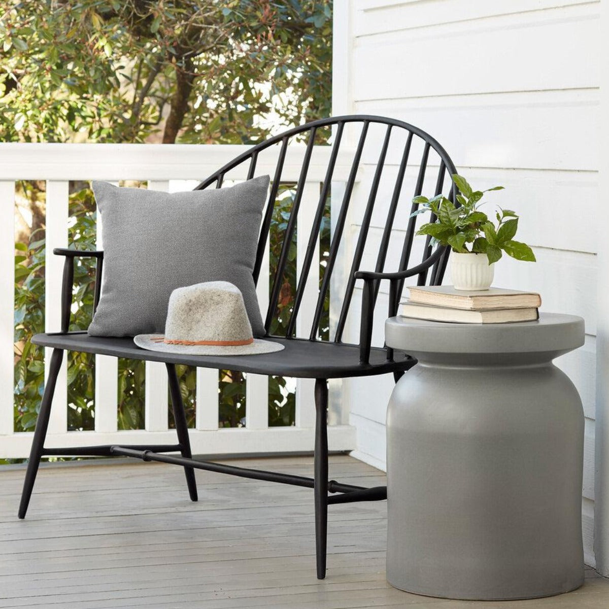 Windsor Aluminum Settee