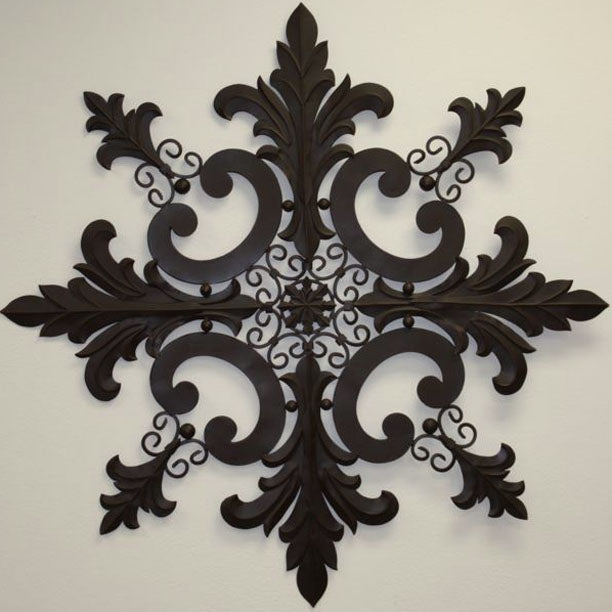 Snowflake Design Wall Plaque -50"