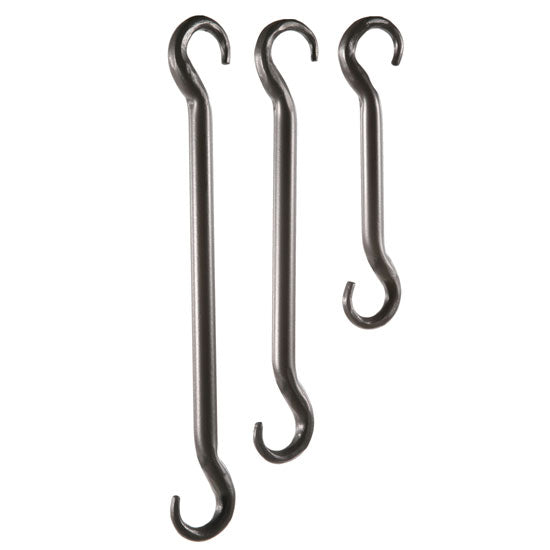 Solid Extender Hooks-Iron Accents