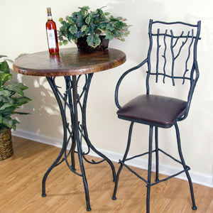 South Fork Counter Table / Base -30"-Iron Accents
