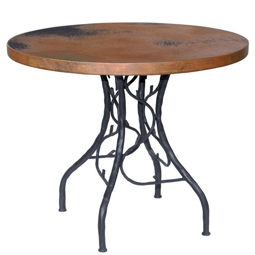 South Fork Bistro Table / Base -36"-Iron Accents