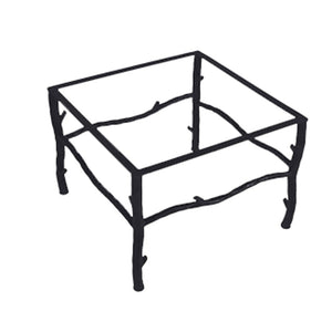 South Fork Coffee Table / Base -36x36-Iron Accents