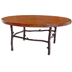 South Fork Coffee Table / Base -42"-Iron Accents
