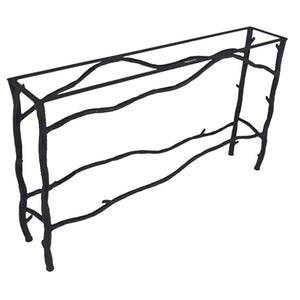 South Fork Console Table / Base -60x14-Iron Accents