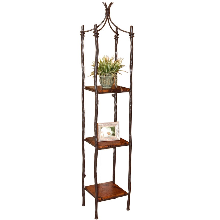 South Fork Single Shelf-Iron Accents