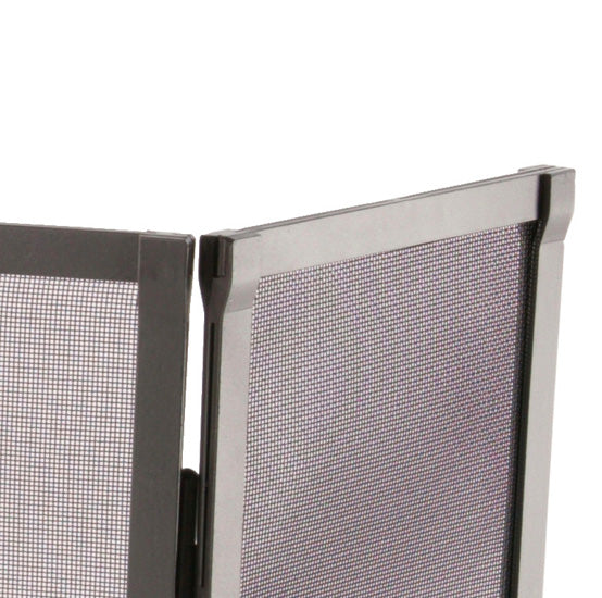Standard 3-Panel Fire Screen-Iron Accents