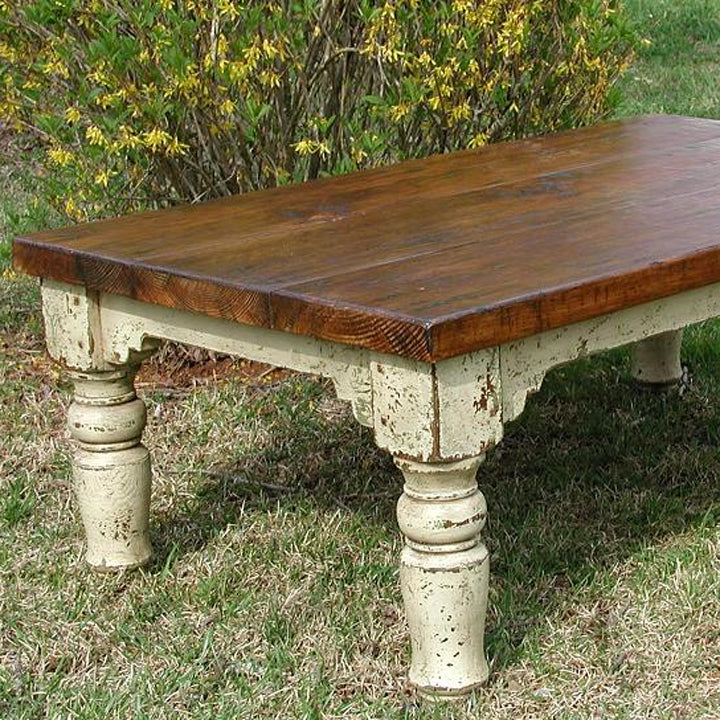 Stafford Custom Cocktail Table-Iron Accents