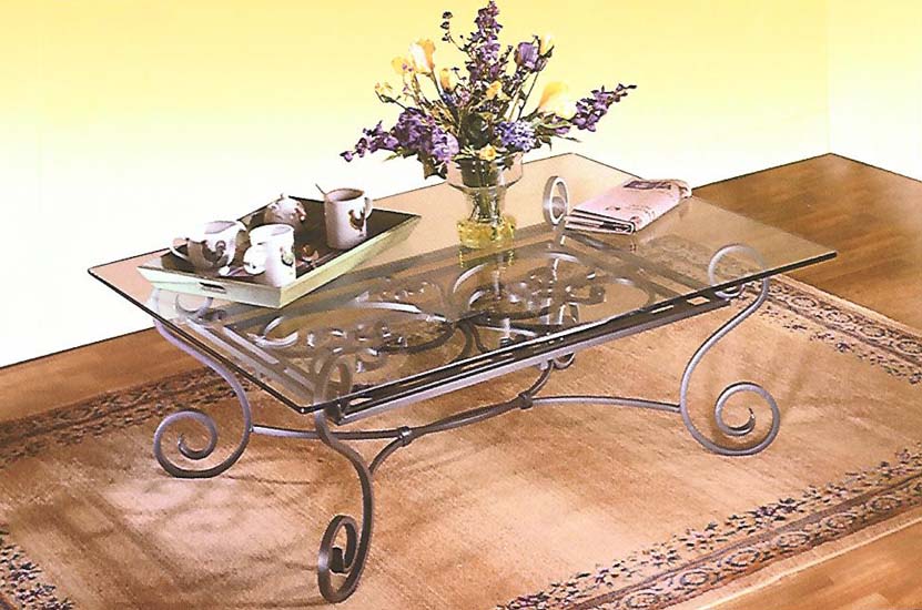 Stratford Cocktail w/ Base-Iron Accents