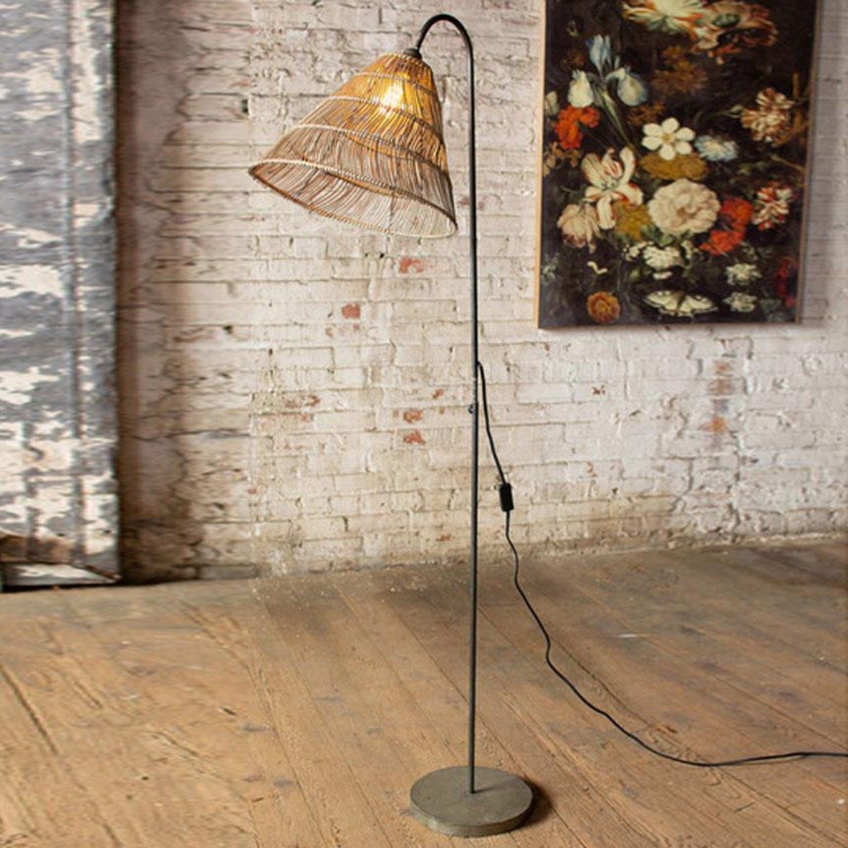 Studio Floor Lamp-Lighting | Iron Accents